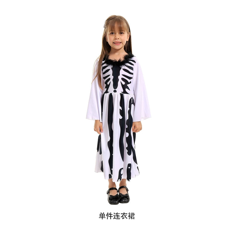 Skeleton T-Rex Costume For Kids Halloween Cosplay