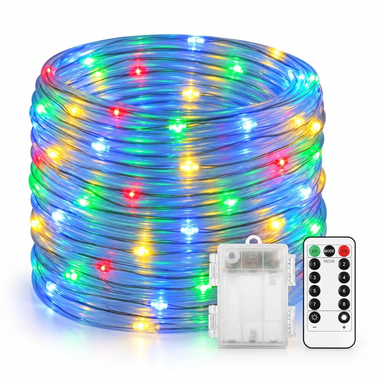 Solar PVC Tube Outdoor String Lights