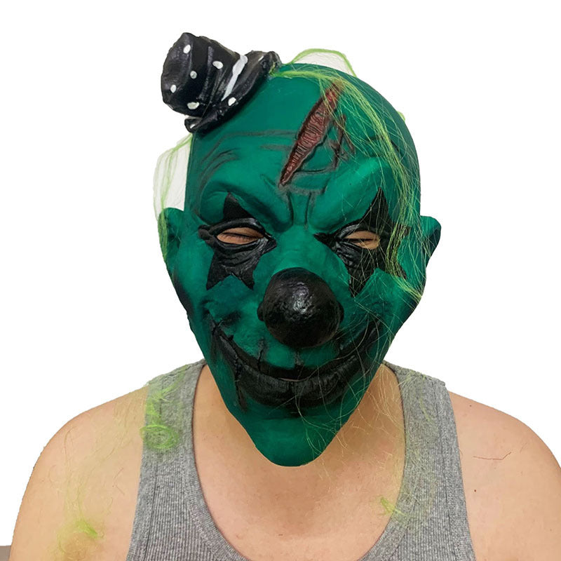 Halloween Clown Mask Scary Prank Party Costume Accessory