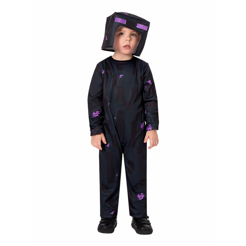 Minecraft Kids Cosplay Costume Full Series Halloween Performance Outfit