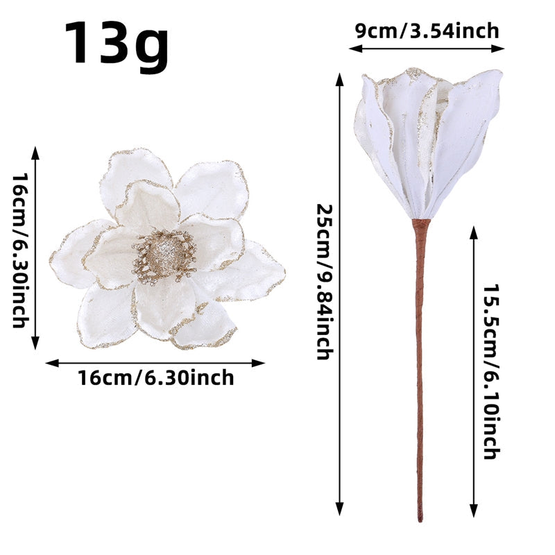 Gangzhilian Artificial Christmas Flowers