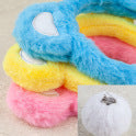 5pcs/Set Halloween Animal Headband Bear Ears Strawberry Bear Plush Nose Set