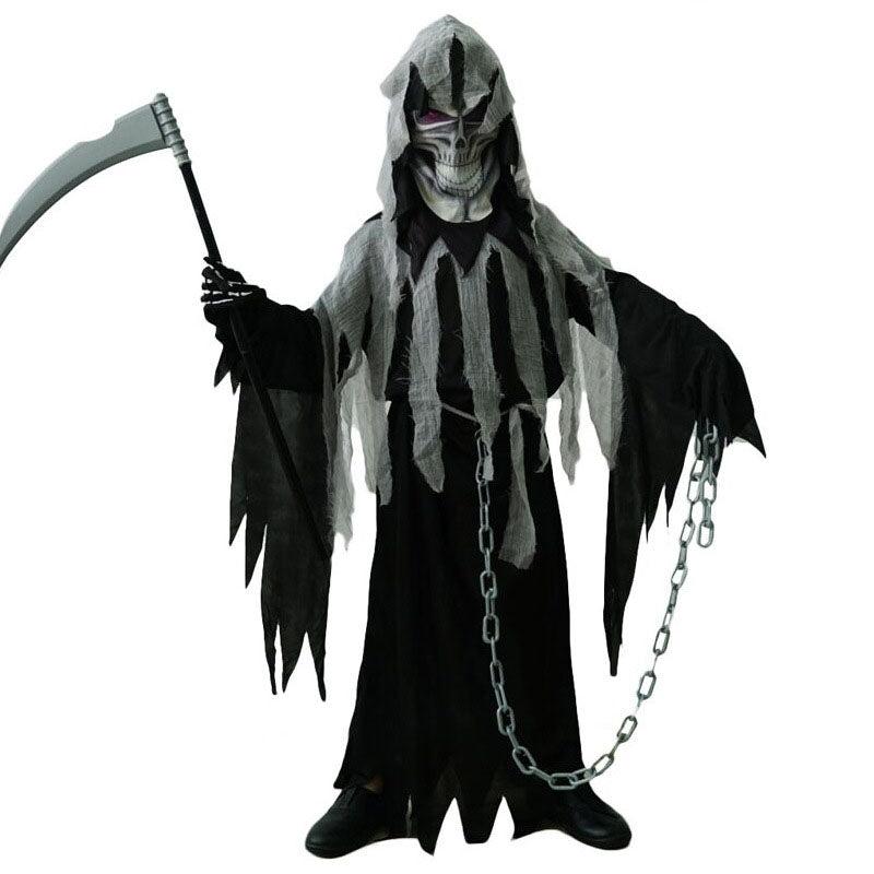 Boys Dark Ghost Halloween Cosplay Costumes