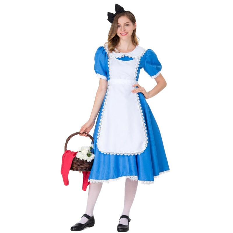 Alice Maid Dress For Halloween Cosplay Stage Performance
