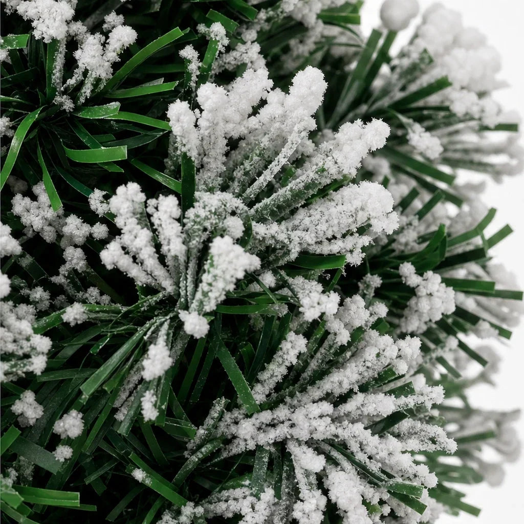 Solar Multicolor LED Cedar Christmas Tree