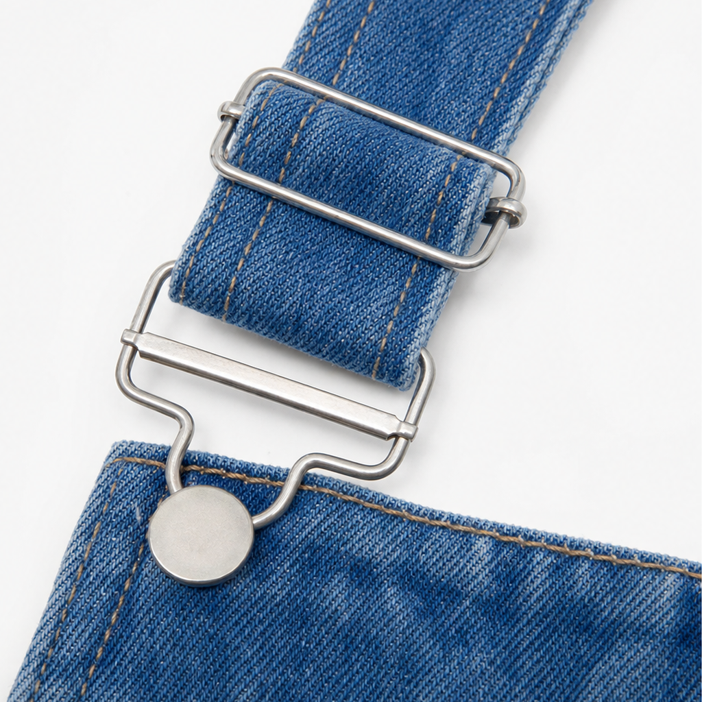 Wide-Leg Overalls