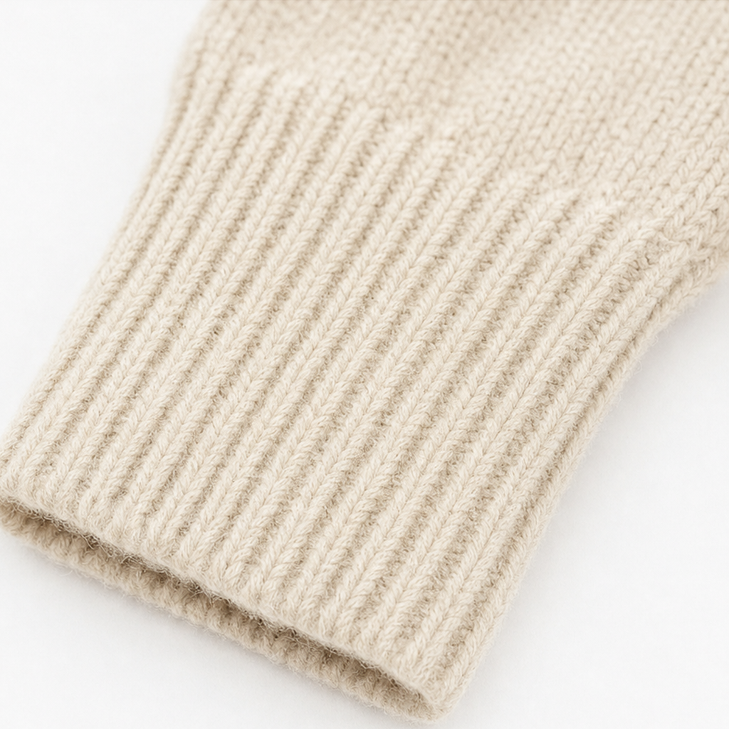 Braided Cord Button-Front Knit Sweater