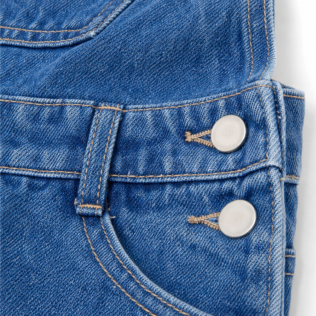 Wide-Leg Overalls