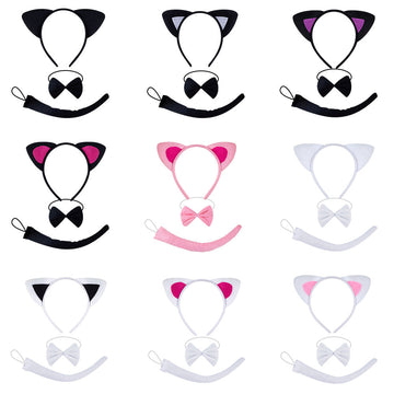 Cat Ears Headband Halloween Costume Party Animal Headwear