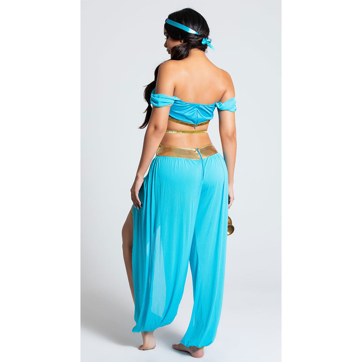 Aladdin Jasmine Princess Costume Halloween Party Dress