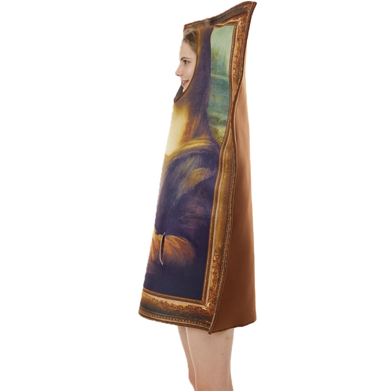 Adults Funny Mural Cosplay Halloween Party Stage Costume