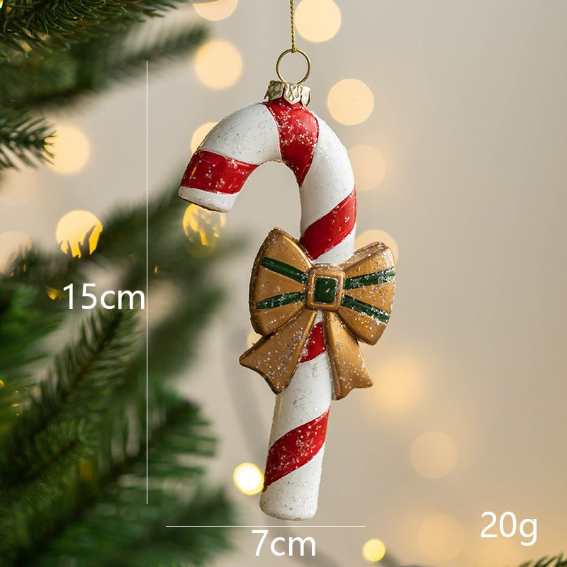 Christmas Tree Ornaments Painted Decorations