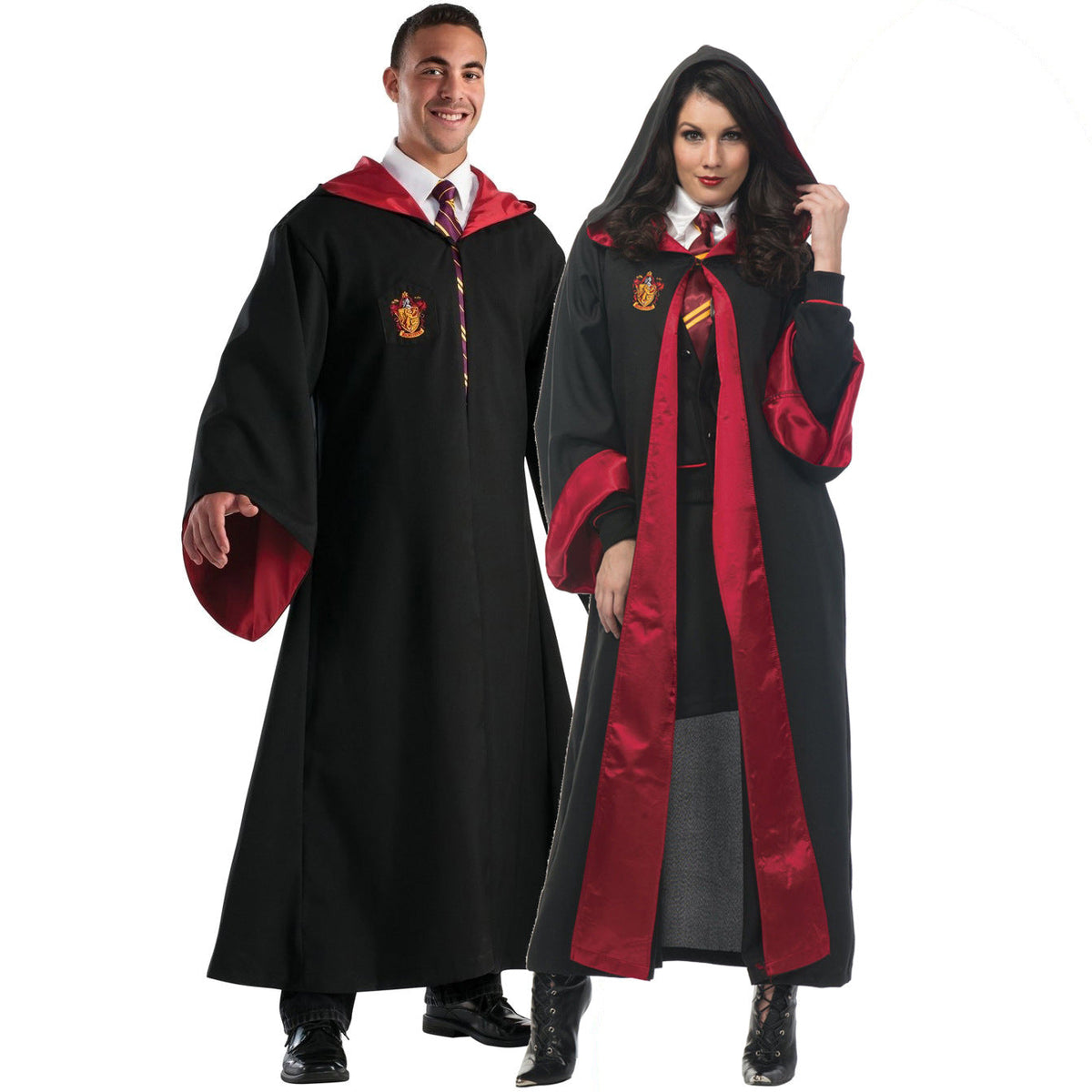 Harry Potter Gryffindor Robe Halloween Costume M-XXL