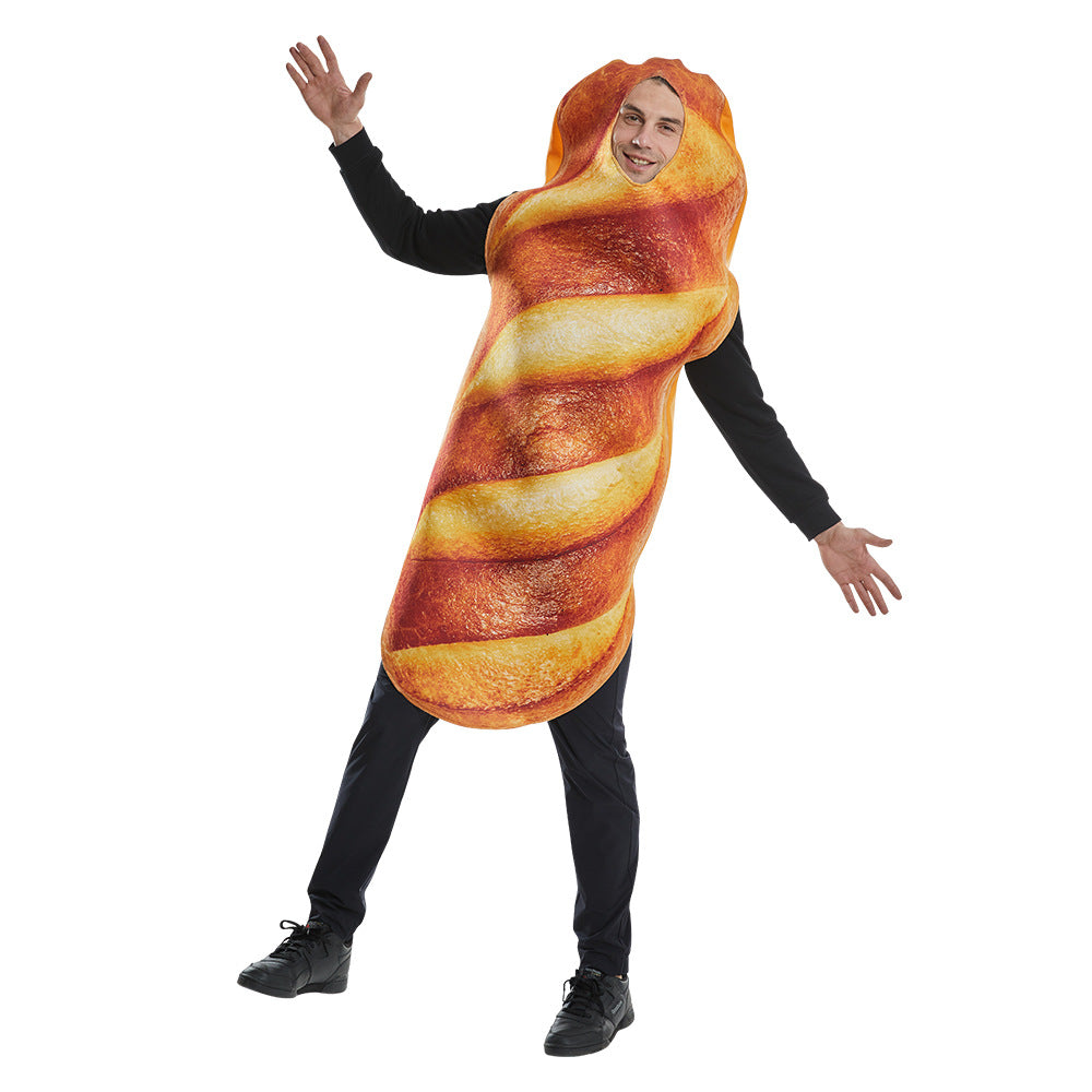Halloween Costumes Bread Cosplay