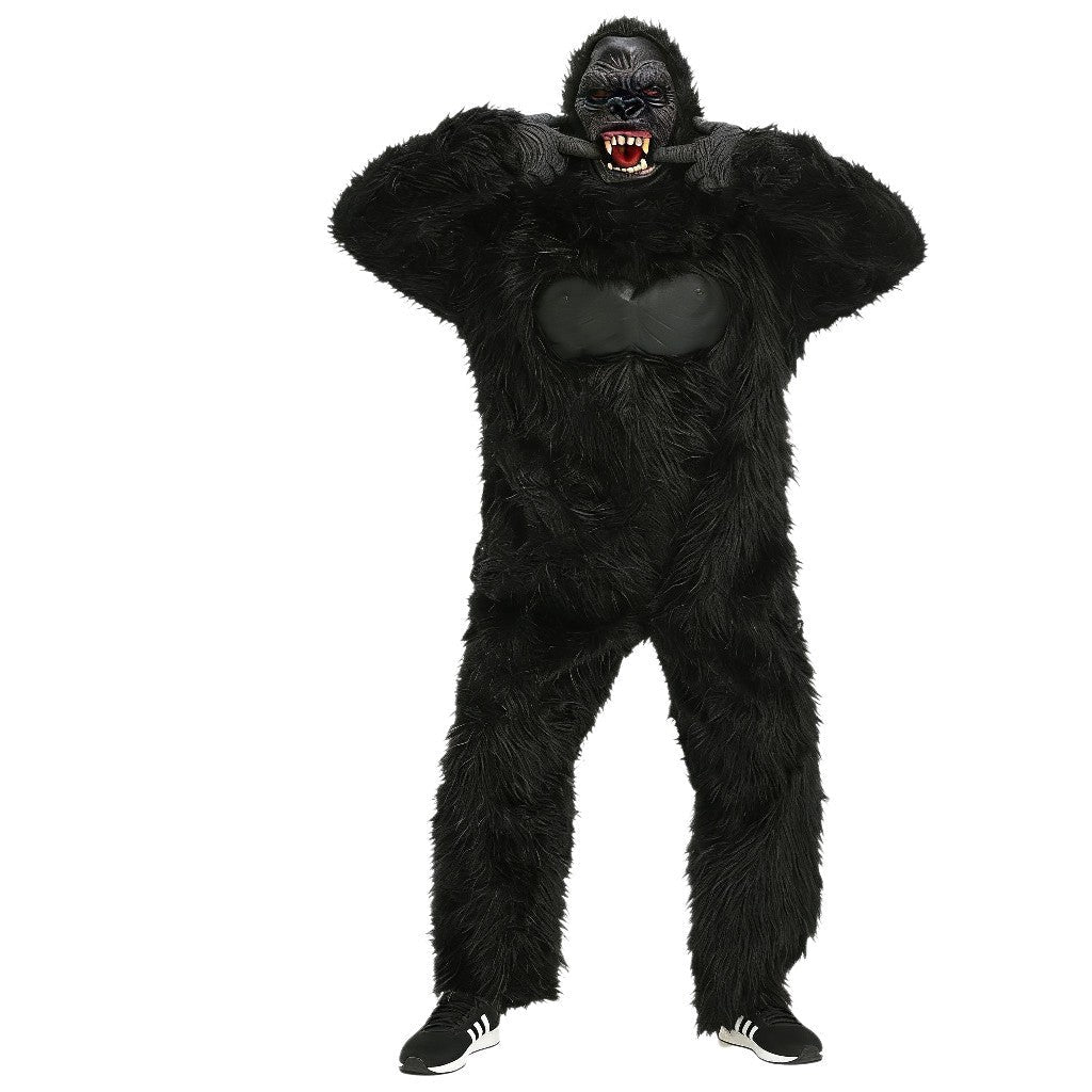 Gorilla Costume For Adults Halloween Party Funny Animal Suit