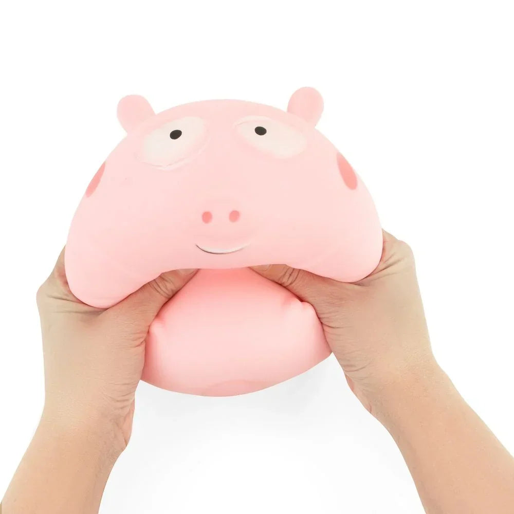 Keycraft 7" Inch Big Squij Pig Jumbo Squishy Sensory Fidget Toy