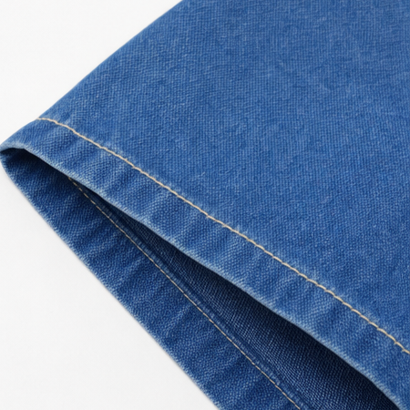 Pocketed Shirt Collar Denim Midi Dress