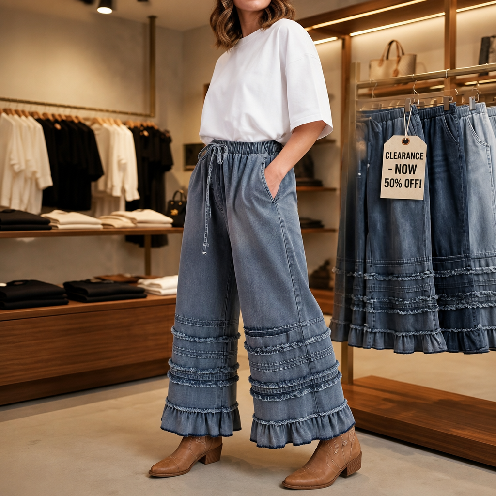 Wide-Leg Jeans That Move When You Do