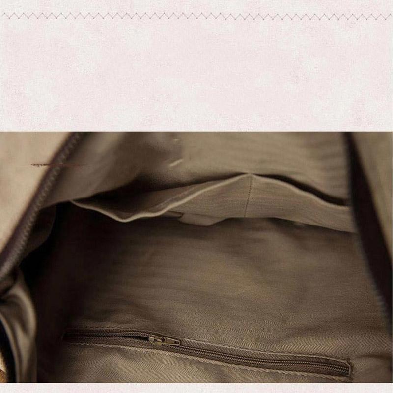 Handmade Mbroidery Large-capacity Canvas Shoulder Bag