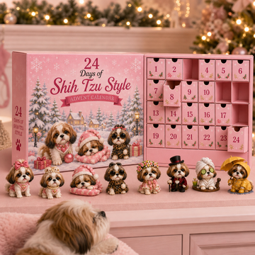 24-Day Shih Tzu Figurine Advent Calendar