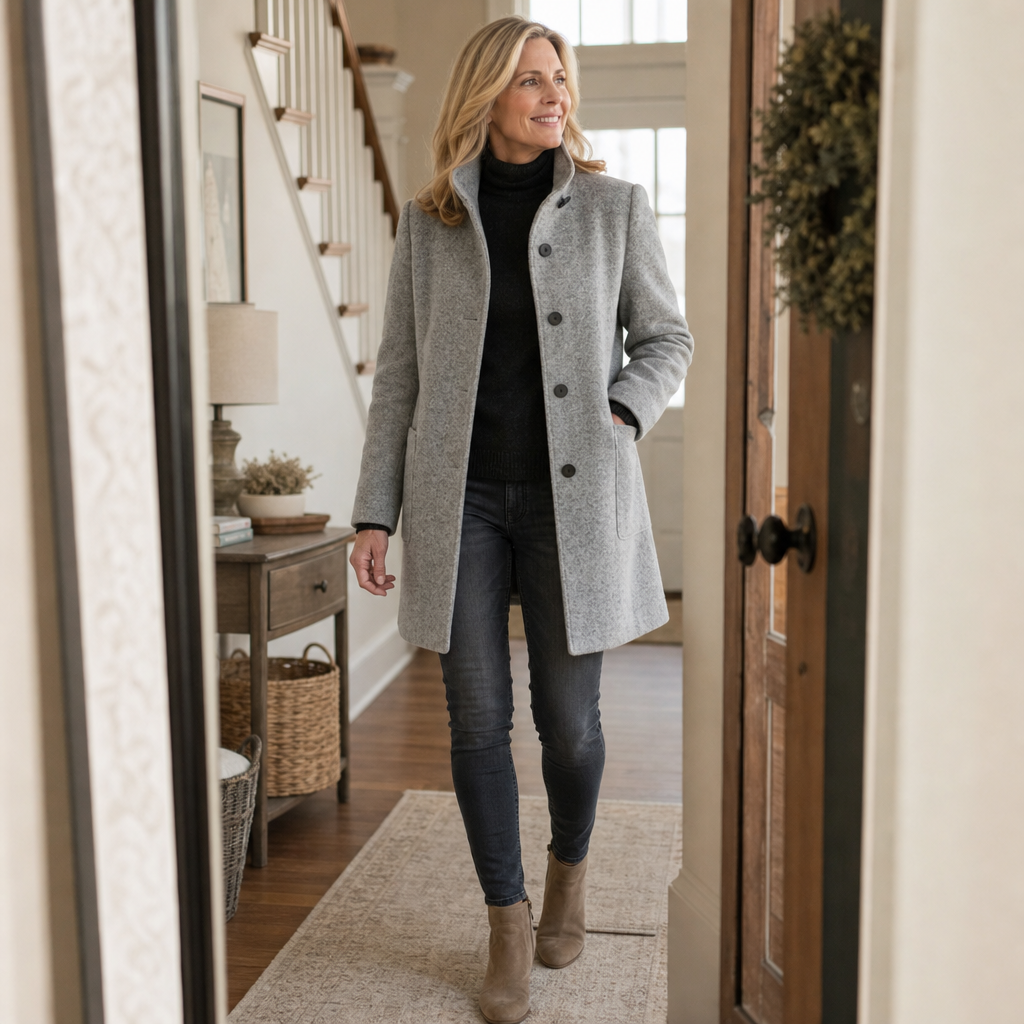 Stand-CollarStyle Coat