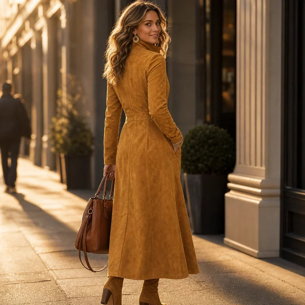 Longline Zip-Up Coat