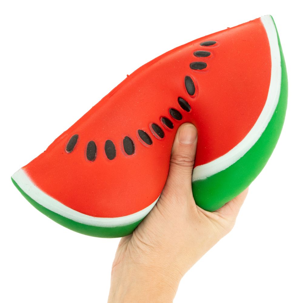 Keycraft 9" Inch Big Squij Watermelon Jumbo Squishy Sensory Fidget Toy
