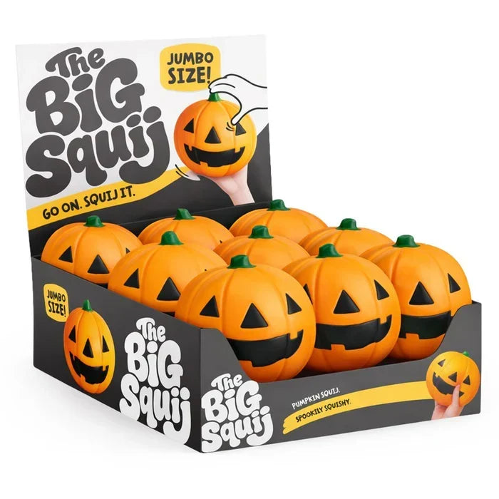 Keycraft 6 Inch Big Squij Pumpkin Jumbo Squishy Sensory Fidget Toy