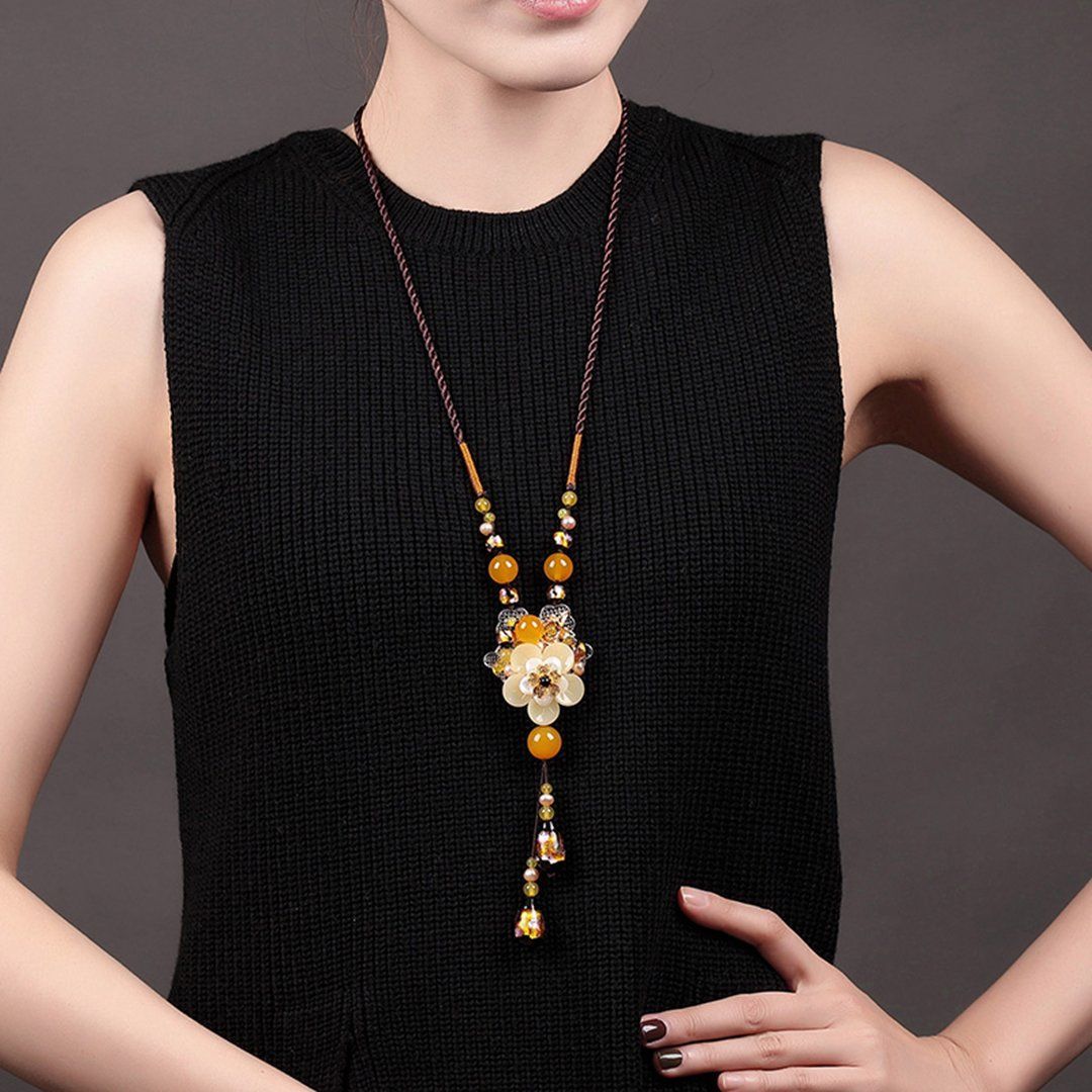 Simple Fashion Pendant Accessories Ethnic Style Necklace