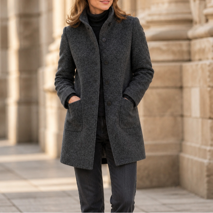 Stand-CollarStyle Coat
